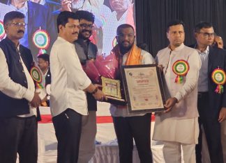 सामाजिक कार्याची राज्यस्तरीय दखल; केतन निकाळजे यांना ‘समाजरत्न पुरस्कार’ प्रदान
